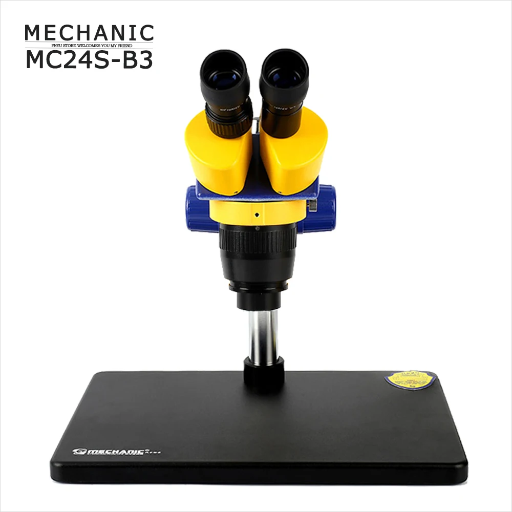 

Microscope MECHANIC MC24S-B3 Binocular Stereo HD Two-Speed Zoom for Phone PCB Detect Parts Assembly Industrial Grade Repair Tool