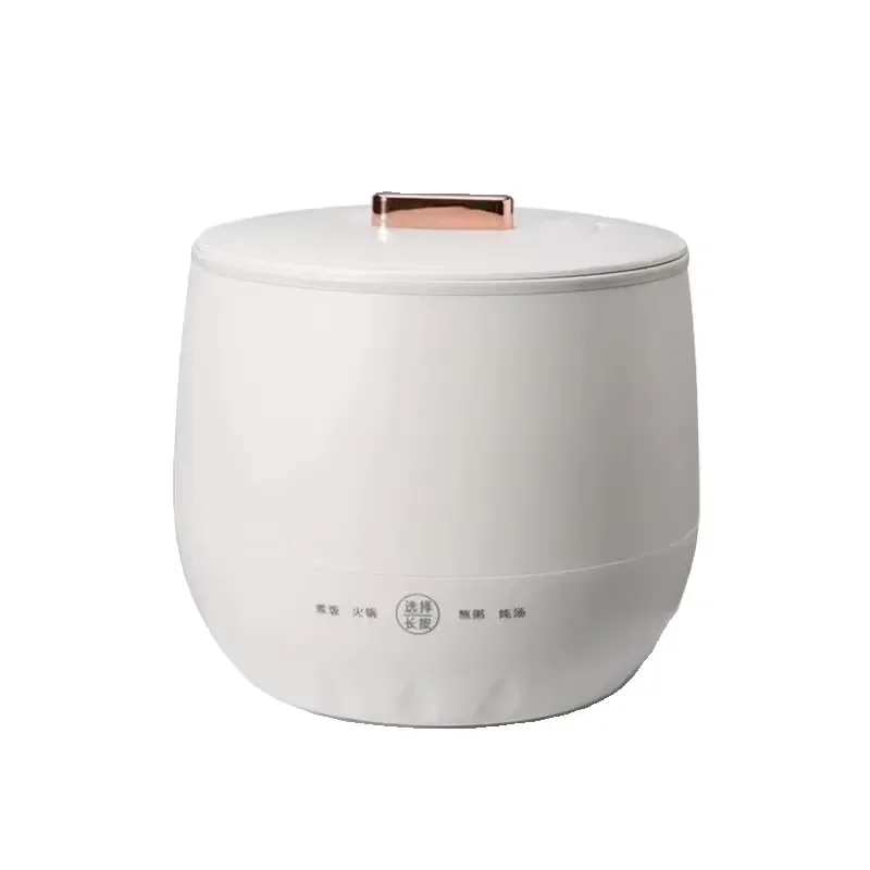Mini Rice Cooker, Ceramic Liner Non-stick Pan, Multi-functional Household Cooking Non-stick Pan