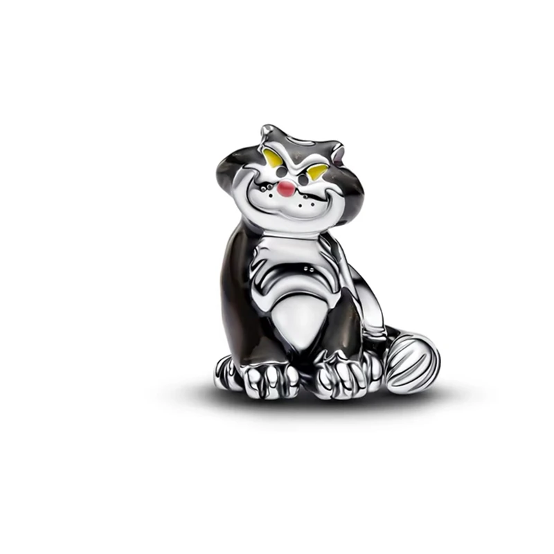 NEW Cinderella, the Little Mermaid, the Beauty and the Beast Alice in Wonderland Charm Beads Fit Snake Bracelet DIY Jewelry Gift