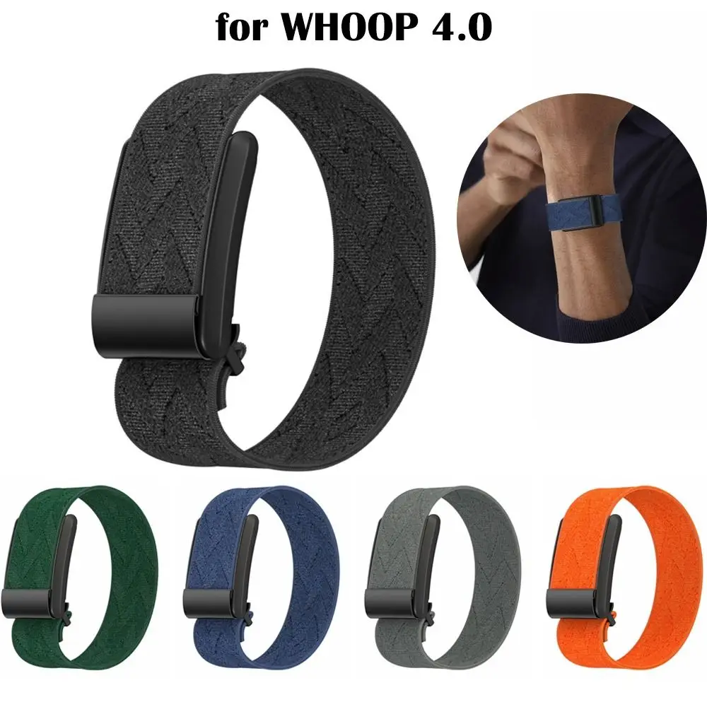 葉の形の時計バンドナイロン防臭時計アクセサリーマルチカラー通気性交換ブレスレットストラップ WHOOP 4.0