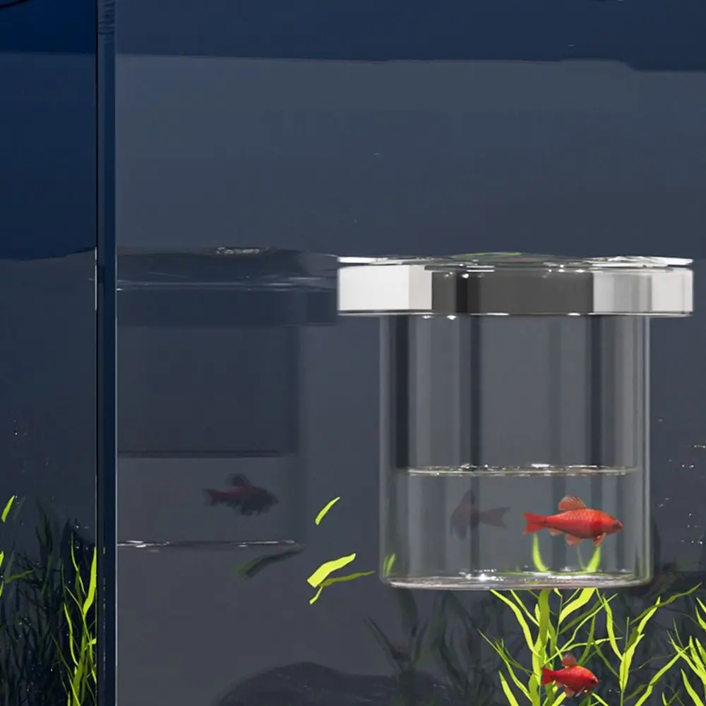 

Acrylic Floating Fish Breeding Isolation Box Suspension Transparent Fish Tank Hatching Box Ornamental Feeding Fish Breeding Box