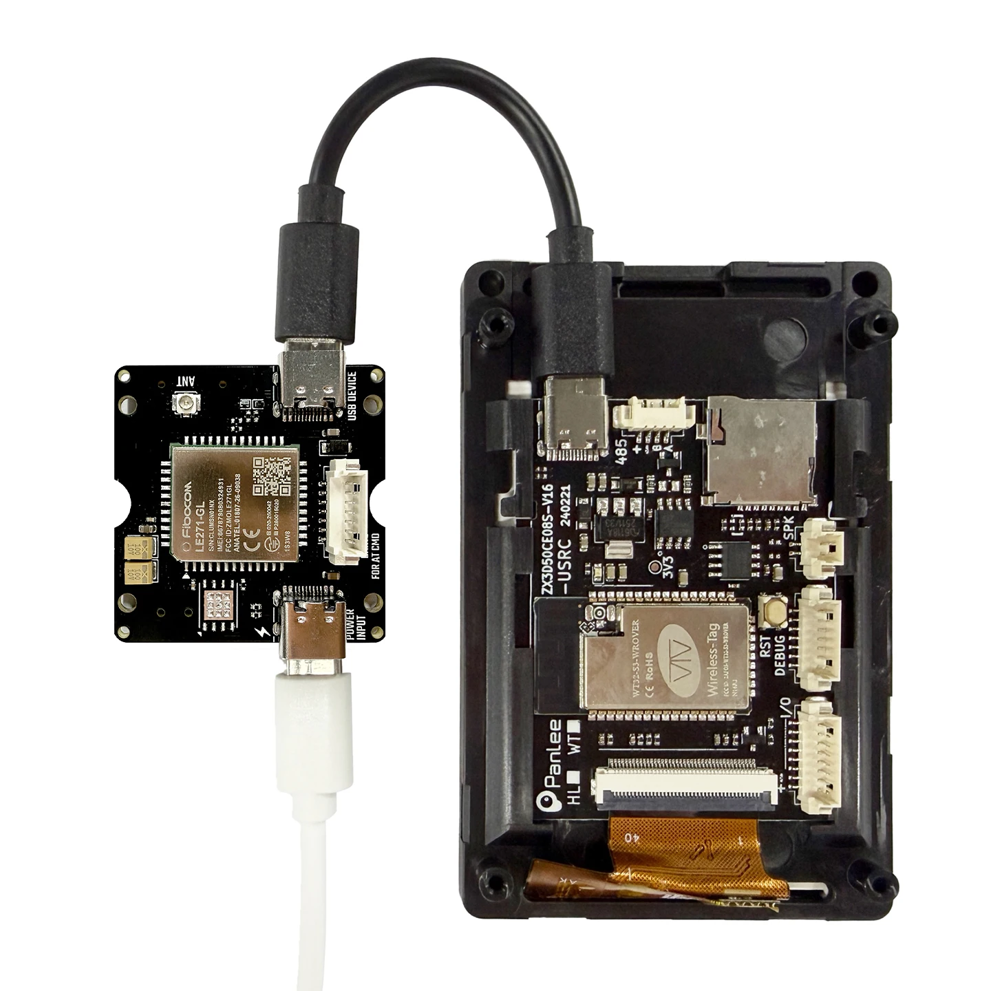 ESP32-P4 + C5 Development Board 2.4G & 5G WiFi 6 BT5.0 BLE 4.3 Inch IPS Display 800X480 Touch Screen Zigbee Thread HMI IoT ESP32