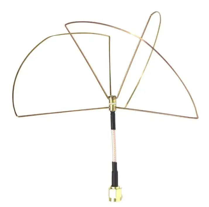 2pcs 1.2G/ 2.4Ghz Circular Polarized Clover Leaf First Person View Long Range High Gain FPV Antenna for VTX VRX video wireless