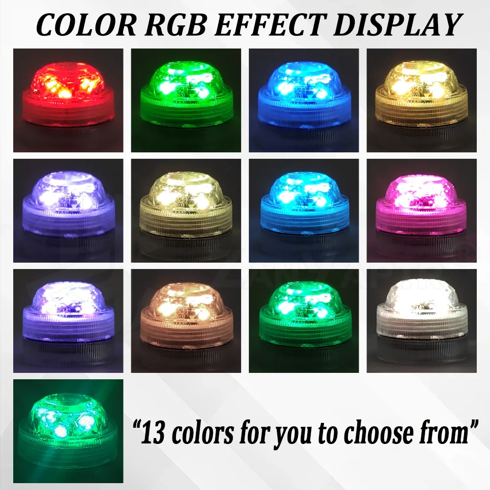 For Bambu Lab RGB LED Remote Control Waterproof Lamp KC020 Multicolour Atmosphere Lights Decorative Lights for 3D Printers