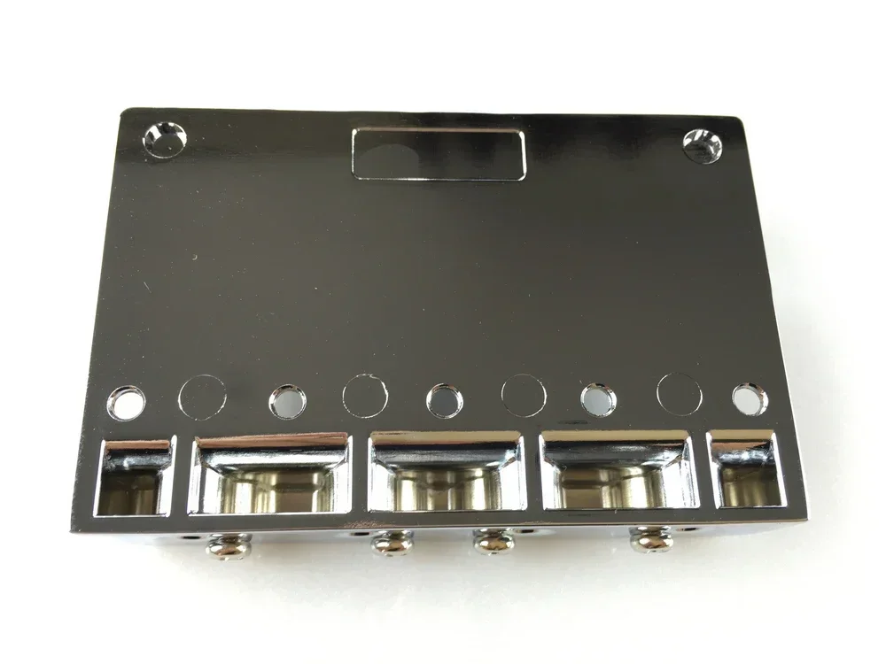 Genuine Original GOTOH 201B-4 4 Strings Electric Bass Bridge Brass Saddle Chrome Black MADE IN JAPAN