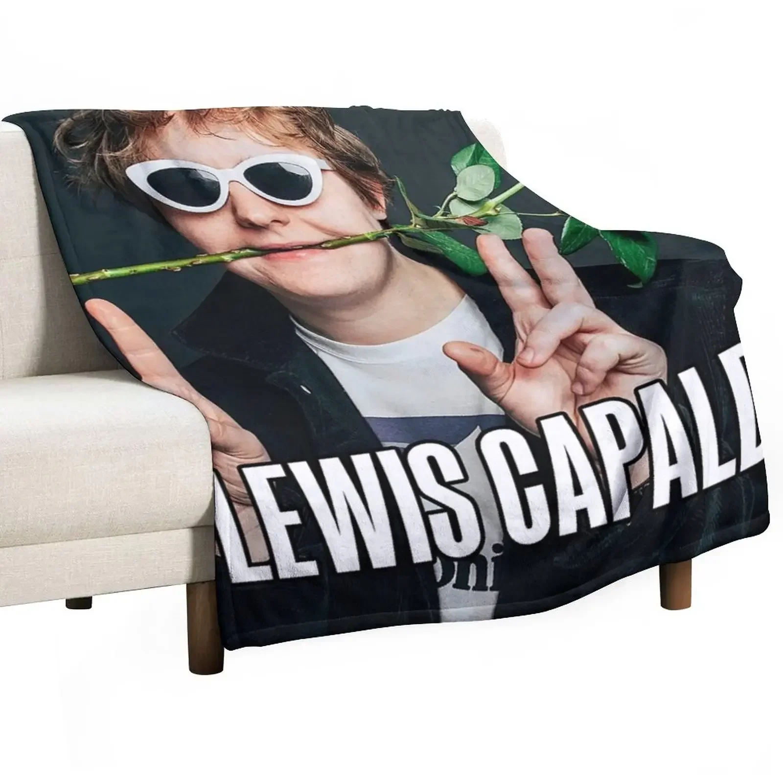 

08 Lewis Tour 2019 Throw Blanket Kid'S cosplay anime Custom Blankets