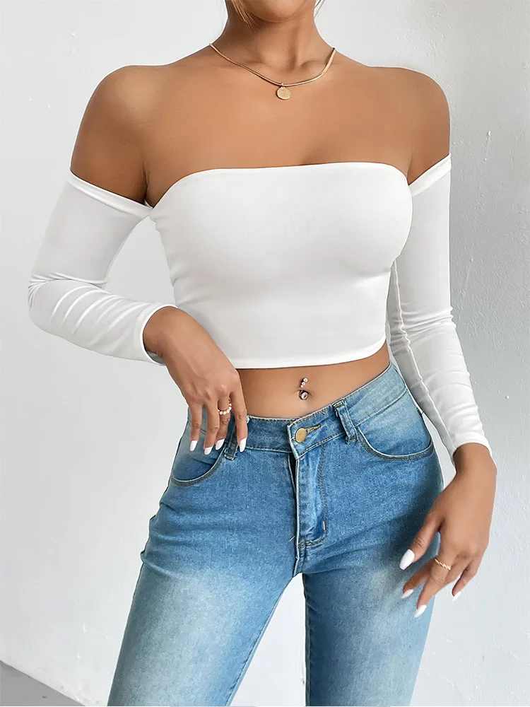 Camisole Vest with Waistband, Short Sleeved Vest, Navel exposed Bra, Bottom Vest, Sexy