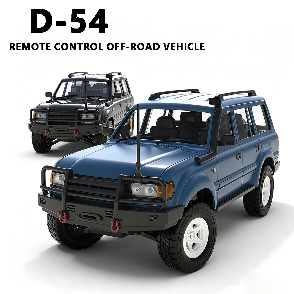 

Brand New WPL D-54 1:16 RC Car 2.4G 4WD Remote Control Drift Off-Road Vehicle Simulation Climbing Truck Model Toy Christmas Gift