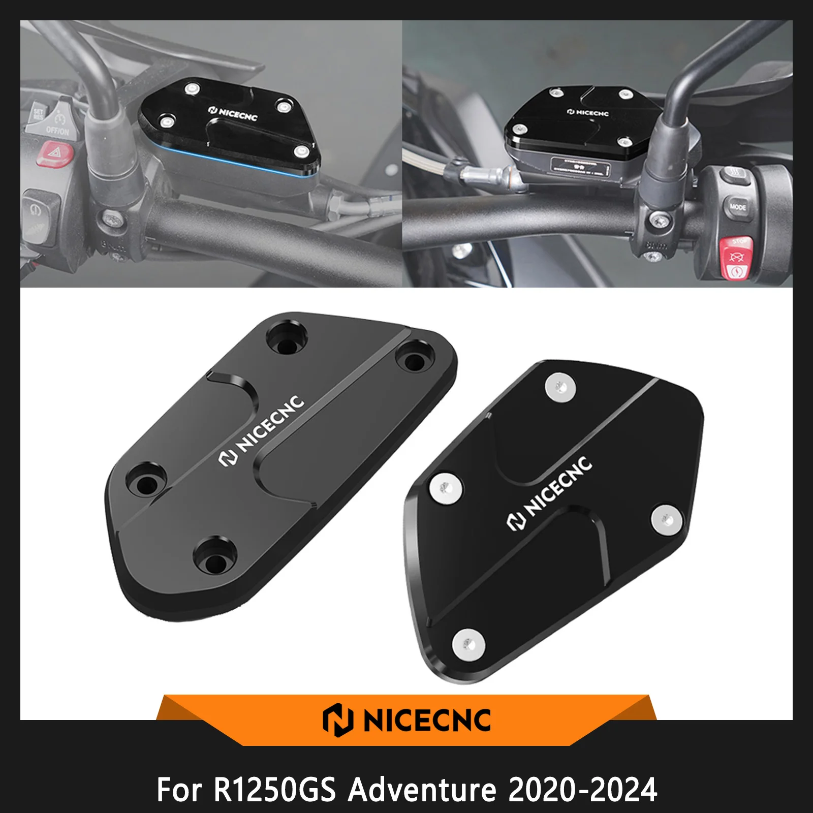 

For BMW R1250GS Adventure 2020-2024 R 1250 GS 2020-2023 Front Brake Clutch Reservoir Cover Cap R1250R R1250RS R1250RT 2022-2024