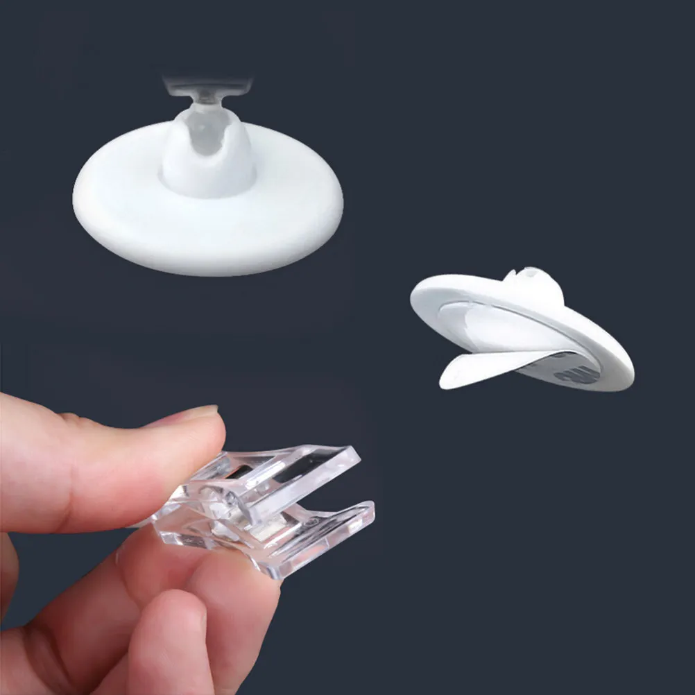 16Pcs Memo Clip Holders Transparent Plastic Table Note Stands for Graduation Party Office Home Photo Number Place Card Holders