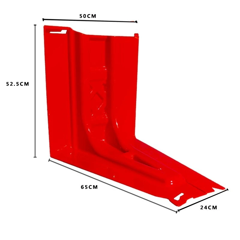 100% New Portable ABS Flood Control Board Water Dam Protection Barrier Traffic Portable Barrier Flood Protection Panel