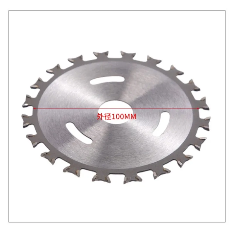 4 Inch Double Sided Tooth Saw Blade Two-Way Circular Saw Blade Dual Purpose Woodworking Cutting Disc