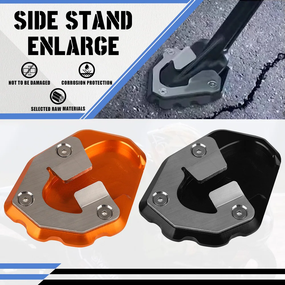 

1290 SuperDuke R Motorcycle Accessories Side Stand Enlarger Extension Plate FOR KTM 1290 Super Duke R 2020-2024 2021 2022 2023