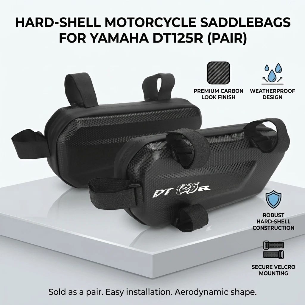 Motorcycle Gear Logo - 360° Waterproof Protection Hard Shell 3L