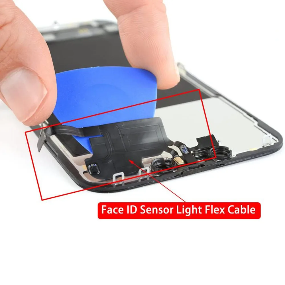 Ear Speaker Sensor Proximity Light Flex Cable Incl Microphone Replacement for iPhone 13 Mini Pro Max