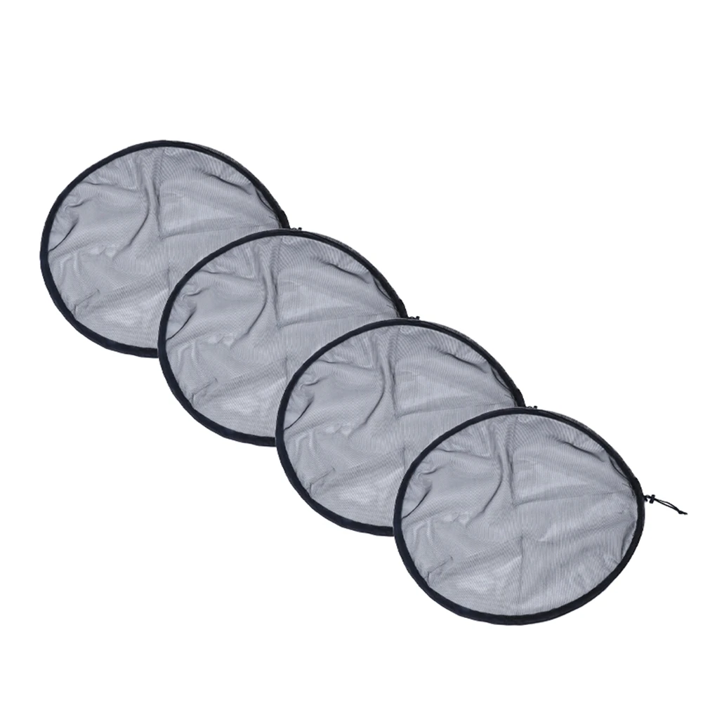 KSOL 4PCS Water Bucket Net Cover Outdoor Rain Barrels Screen Insect Proof Mesh Cover Rain Water Collection Bucket Netting 30
