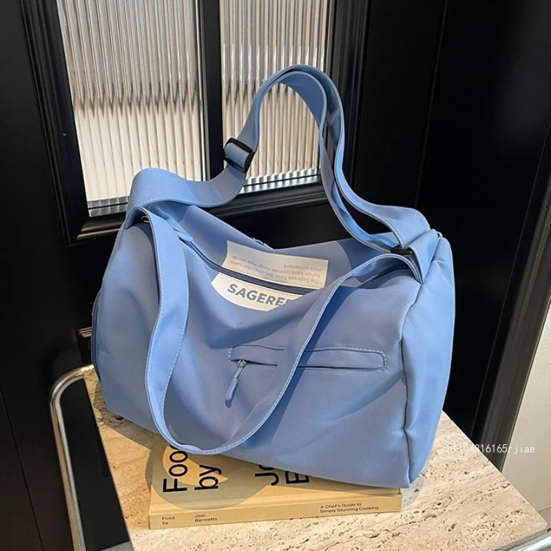 New Hand Luggage Bag Fashion High Quality Independent Shoe Storage Travel Bag Solid Color Large Capacity Durable Storage Bag