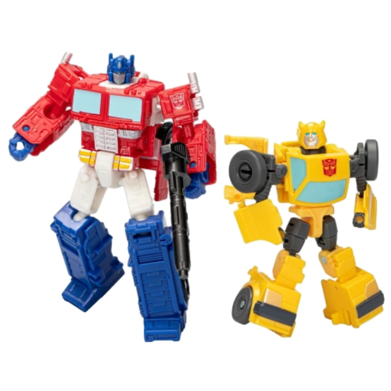 Transformers Toys Legacy Evolution Core Optimus Prime&Bumblebee Suit Classic Action Figures Cybertron Autobots Collectible Gifts