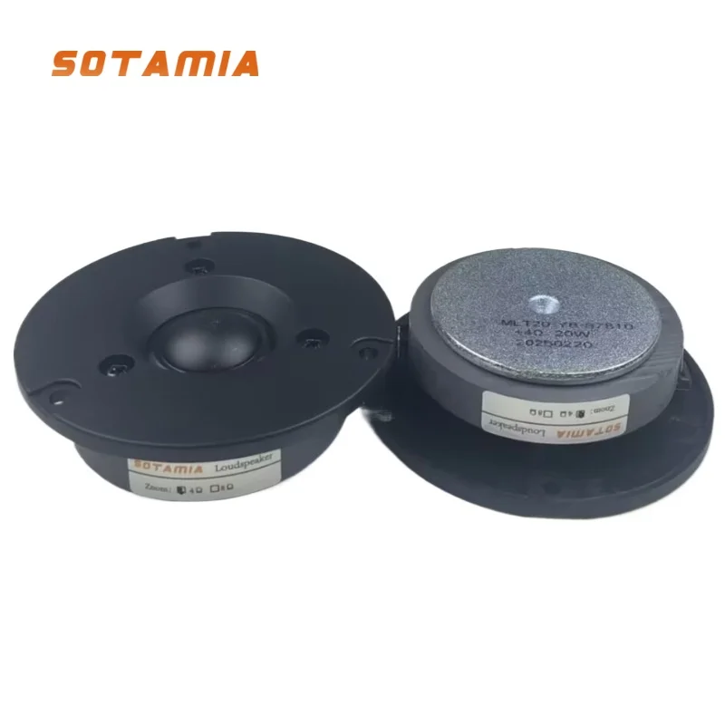 SOTAMIA 2 قطعة 3 بوصة مكبر الصوت مكبر صوت 4 أوم 20 واط عالية التردد فيلم الحرير Hifi ثلاثة أضعاف المتكلم الصوت الموسيقى الطاقة مكبر الصوت