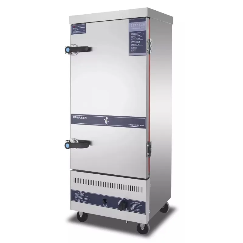 Automatic Hotel Kitchen Equipment Commercial Multi-purpose 6 Tray Gas Rice Steamer for Restaurant