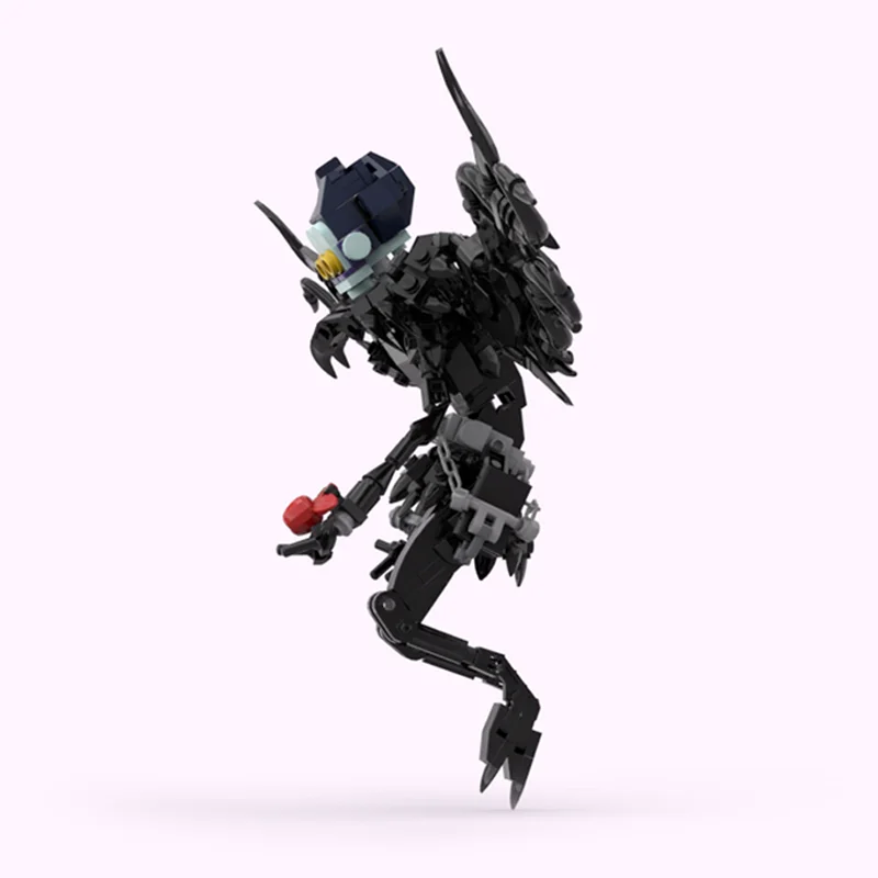 308 قطعة MOC مذكرة الموت ريوك Poseable الشكل خلق نموذج اللبنات هدايا عيد الميلاد تجميع اللعب DIY بها بنفسك الإبداعية الطوب الاطفال #3