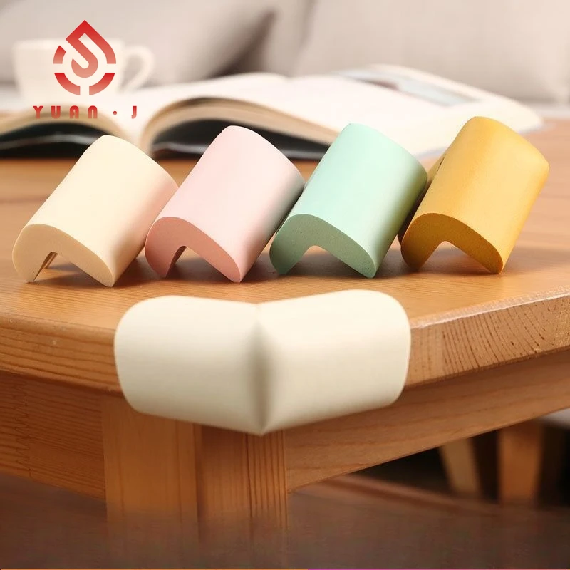 

YUANJ 10Pcs Baby Safety Corner Home Soft Edge Corners Toddle Infant Safety Protection Home Protector Table Guards Multi-color