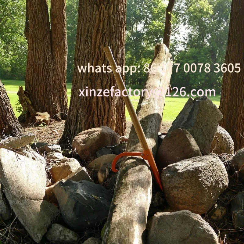 

Customizable Wood Peavey Logging Tool Logging Roller Tool Firewood Labor Saving Tool