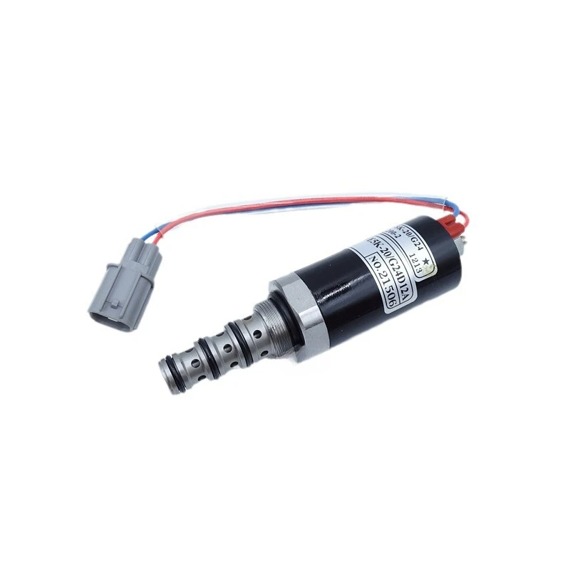 KWE5K-20/G24D12A SK-20/G24 Hydraulic Pump Solenoid Valve Excavator Accessories SK200-2/3/5