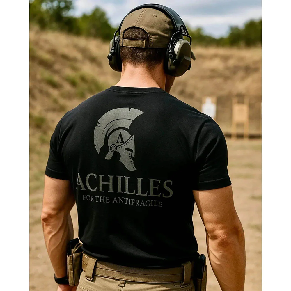 2026 Neues Original Herren Sommer Sport-T-Shirt mit weiten Ärmeln, atmungsaktiv, schnelltrocknend, im Retro-Stil, im Militär-Stil, robustes Herren-T-Shirt
