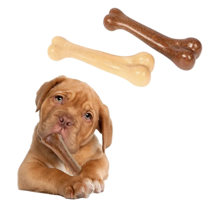 Juguetes masticables para huesos de perro, juguetes para cachorros antimordeduras naturales no tóxicos, casi indestructibles, para perros pequeños, medianos y grandes, juego Dental para masticar para mascotas