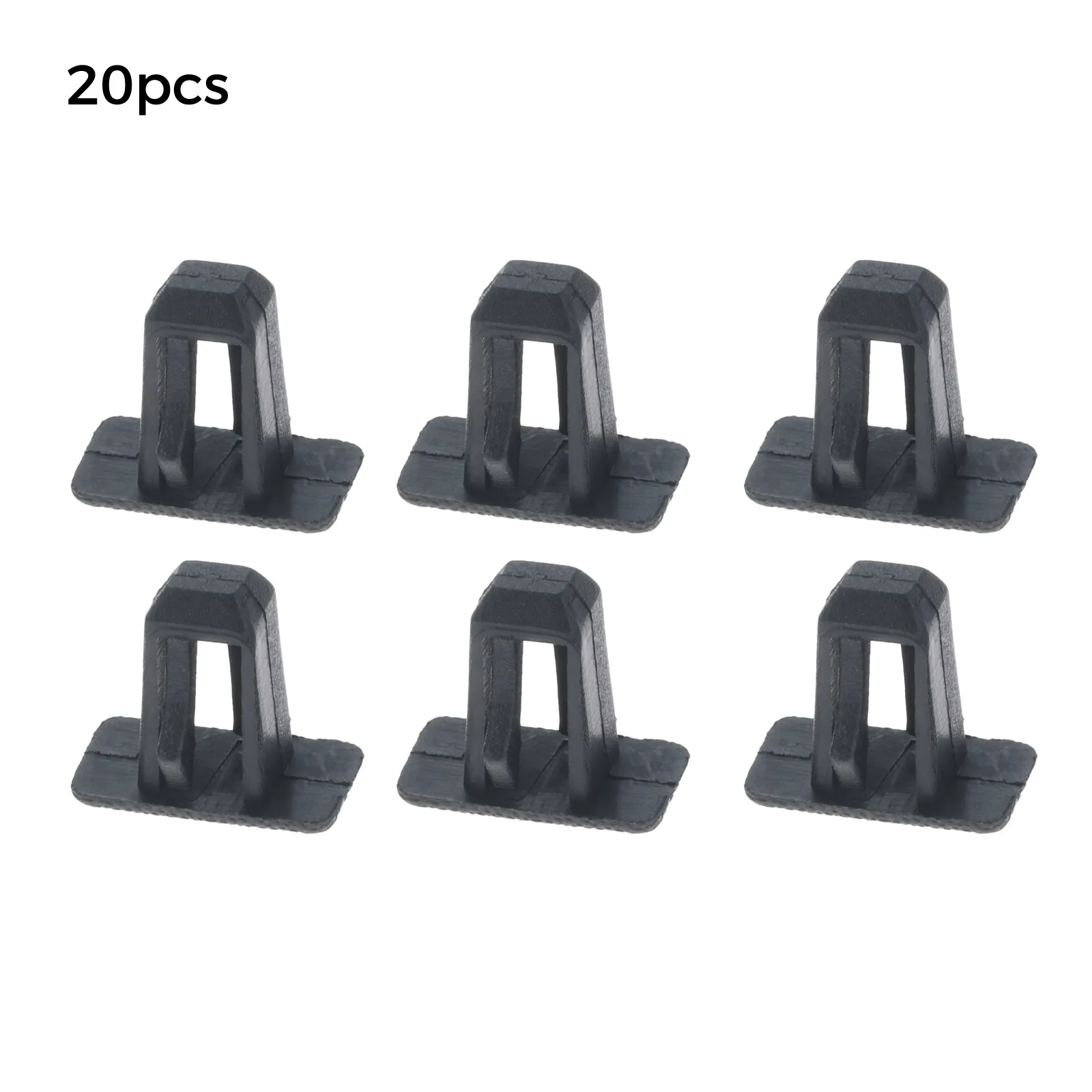 20pcs Black Nylon Car Rocker Panel Clips for Chrysler Jeep Grand Cherokee 1999-On Replaces 5FR56DX9 A19894