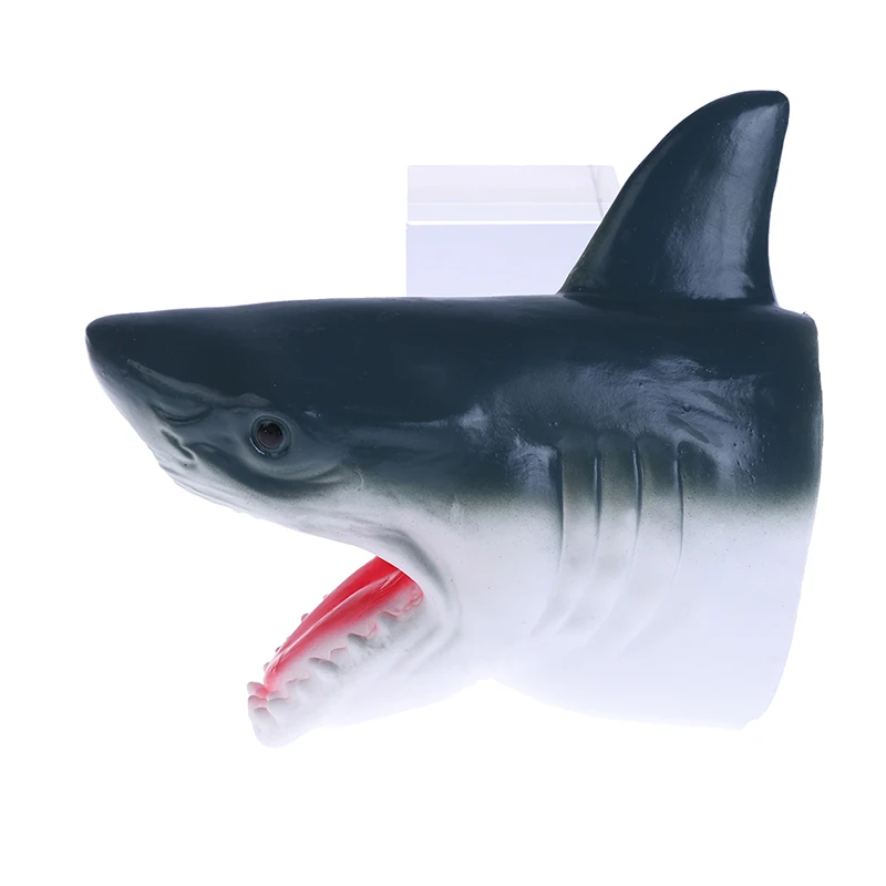 ●Shark Arm Glove Hand Puppet Toy Soft Rubber Shark Glove Interactive Toy
