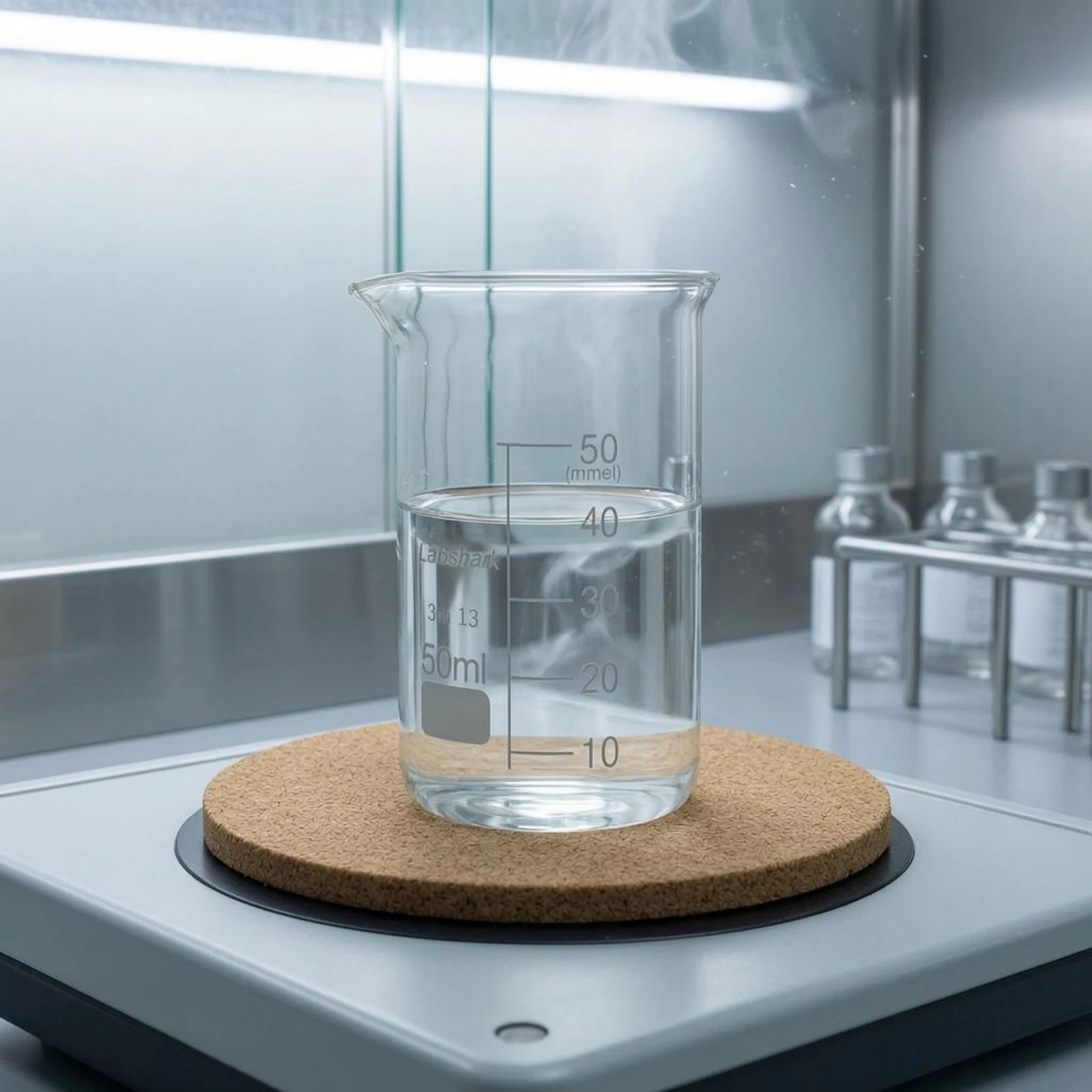 4 Pieces Borosilicate Glass Beaker Clear Metric Markings Graduated Measuring Beaker Writing Area Heat-Resistant