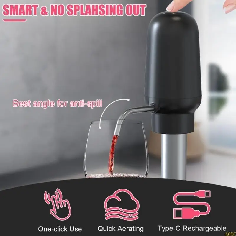 A0NC sạc điện rượu sục khí và máy bơm rượu điện