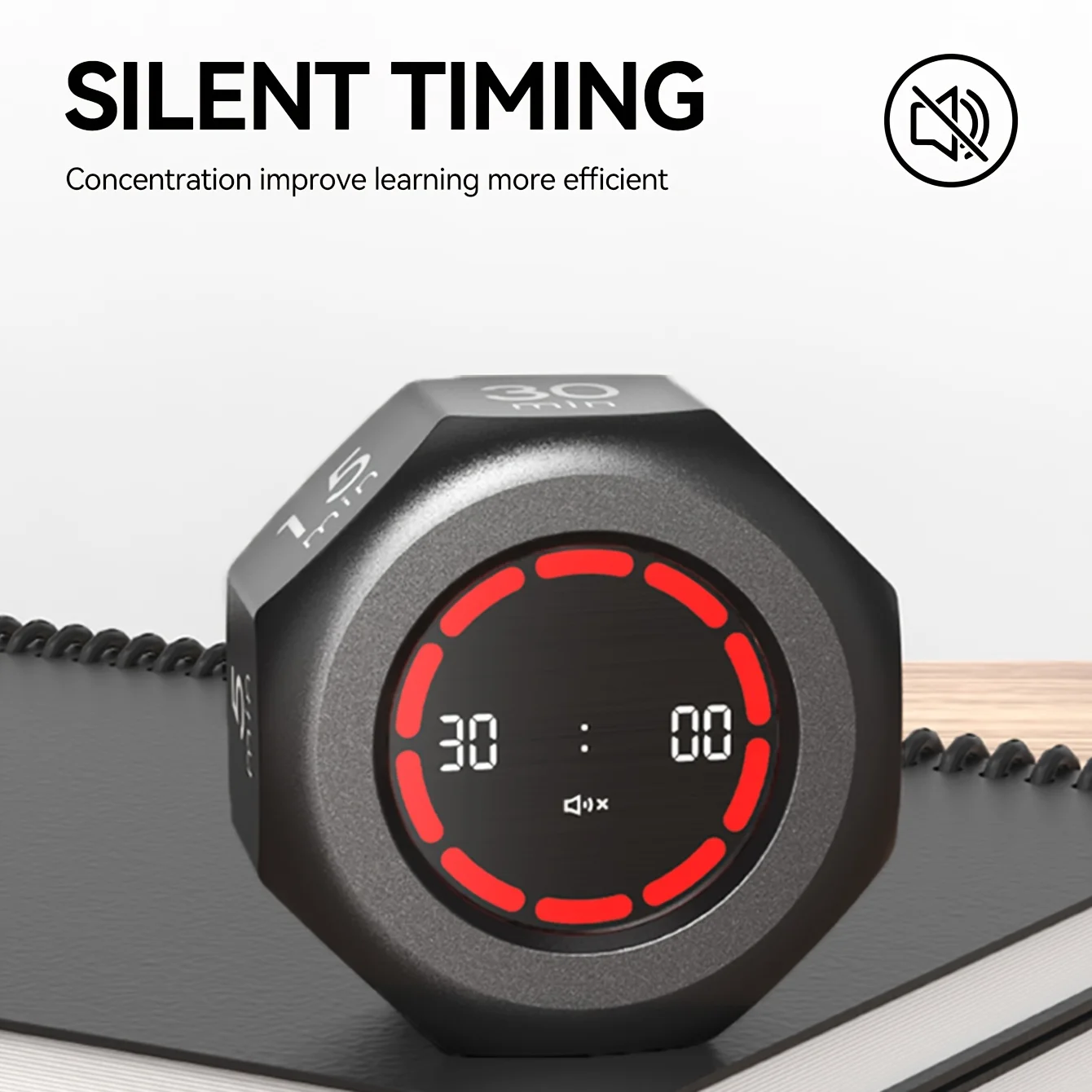 Flip Timer Clock Learning Dedicated Time Manager Kitchen Fitness Timer