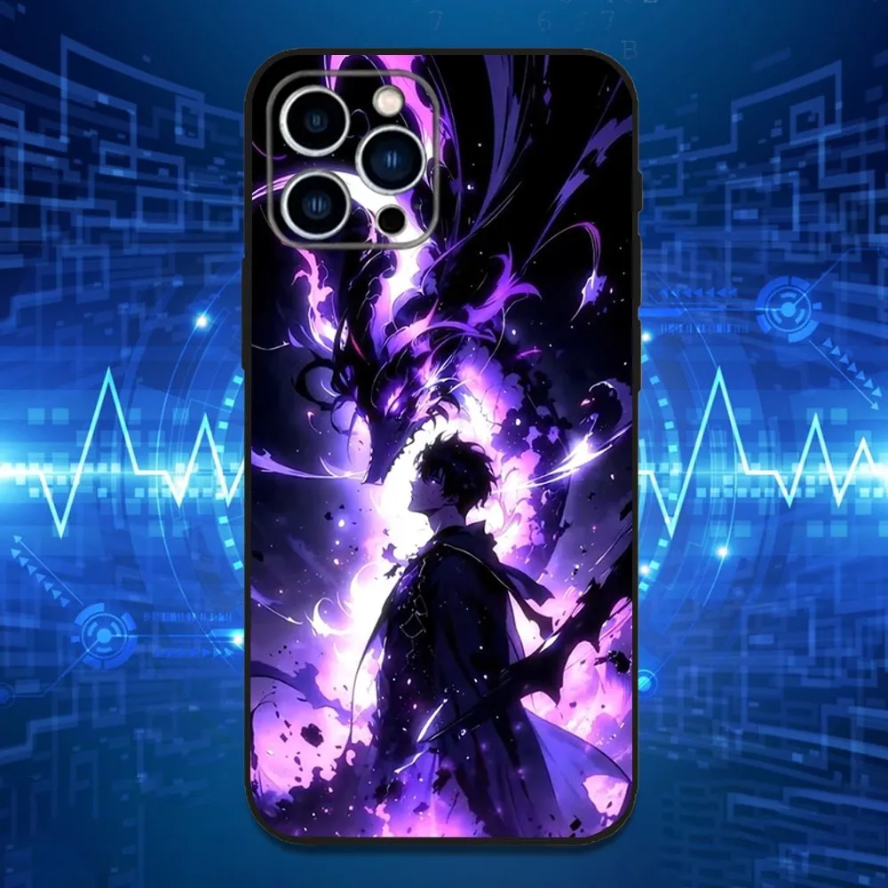 The Beginning After End Phone Case For iPhone 16,15,14,13,12,11 Plus,Pro Max,XS,X,XR,SE,Mini,8,7,Soft Silicone Black Cover