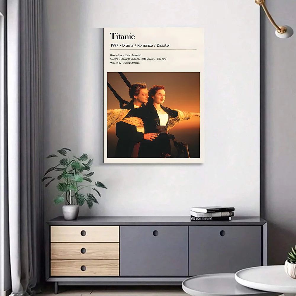 ملصقات الفيلم الكلاسيكي - سادة في تاريخ السينما العالمية - ديكور حائط عتيق، لوحة فنية جدارية على القماش لديكور المنزل