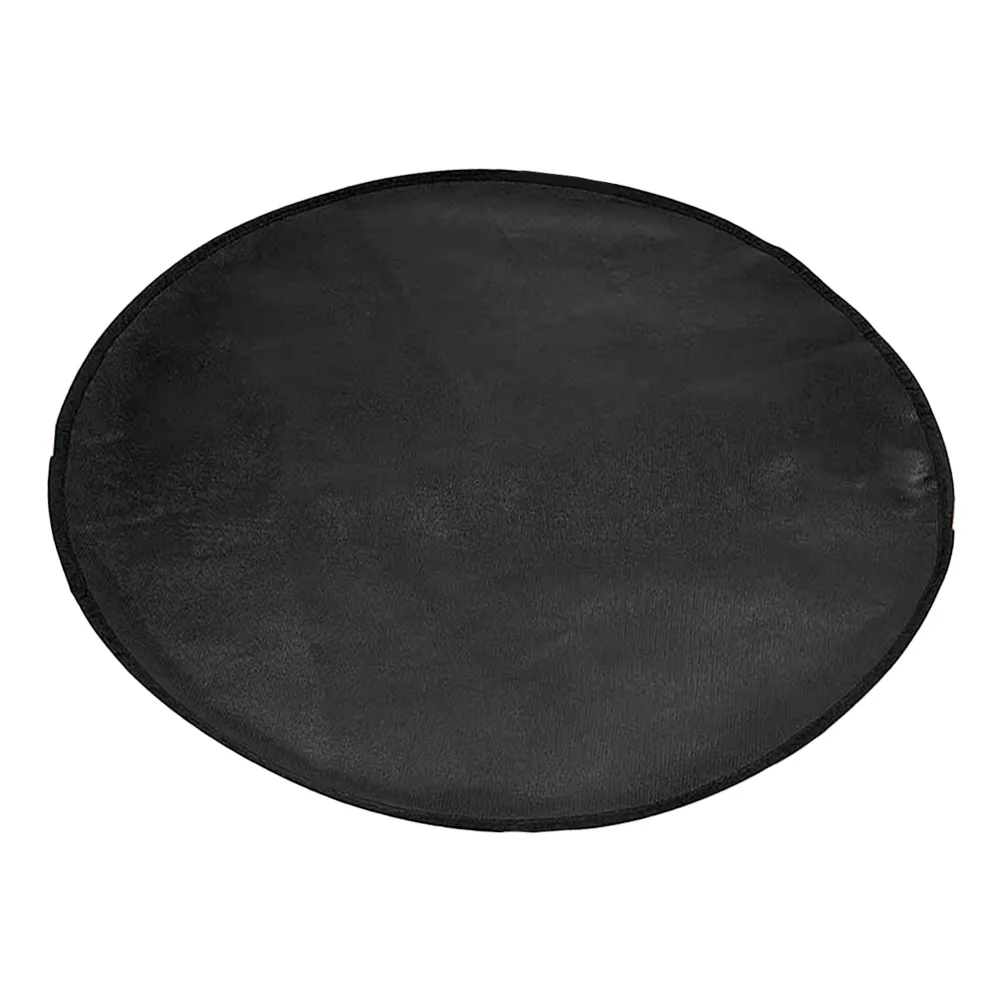 

Diameter 32in 81.2cm Round Barbecue Mat Lightweight Portable BBQ Solution Silicone-Coated Fabric Easy To Clean