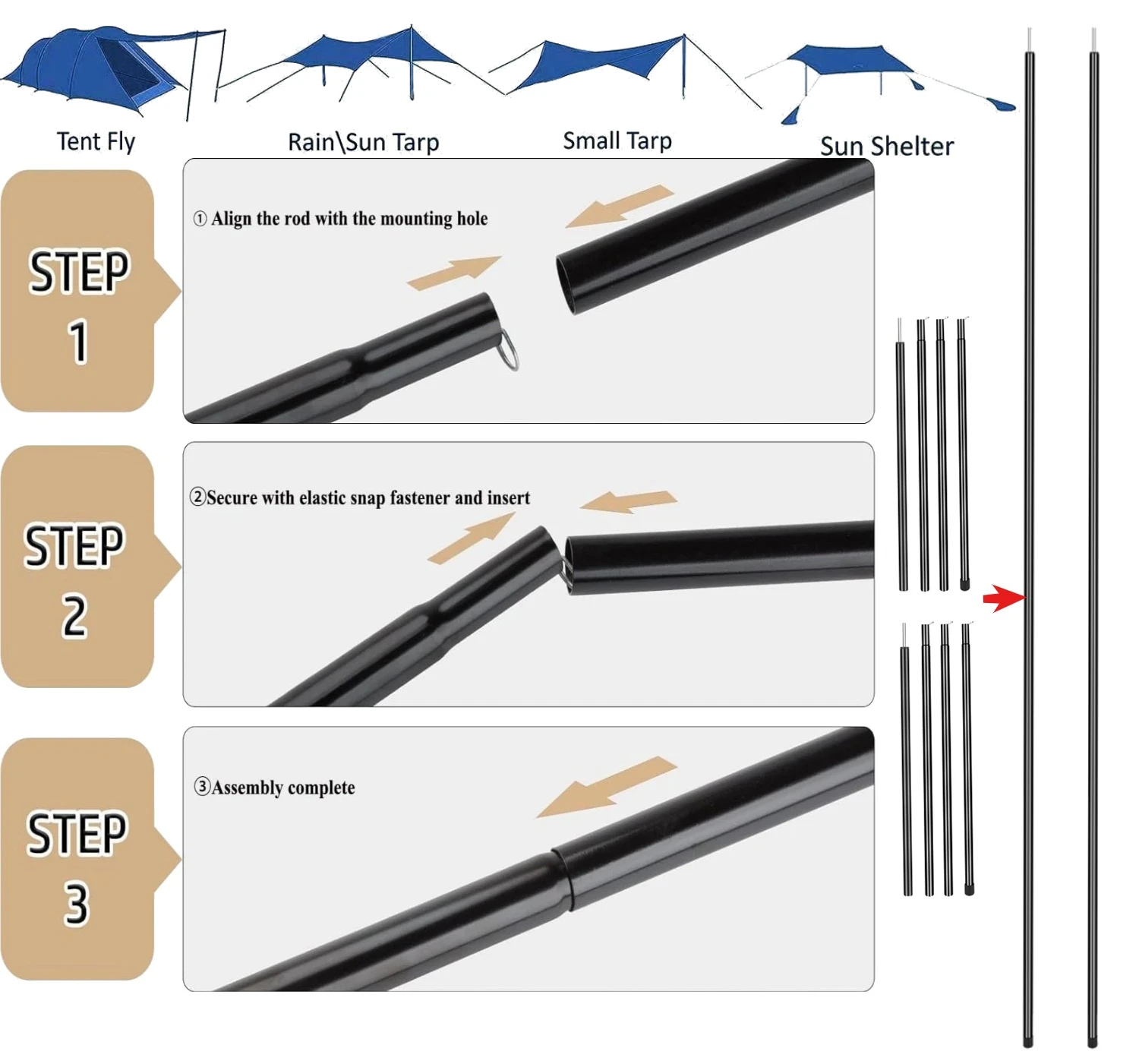Thumbnail 2 - #29 Best Canopy Poles to Buy In 2026