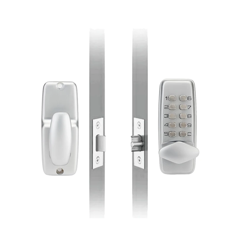 LACHCO Keyless Mechanical Keypad Code Lock Digital Locker Home Entry Security Safety Waterproof Door Lock  L16067BS