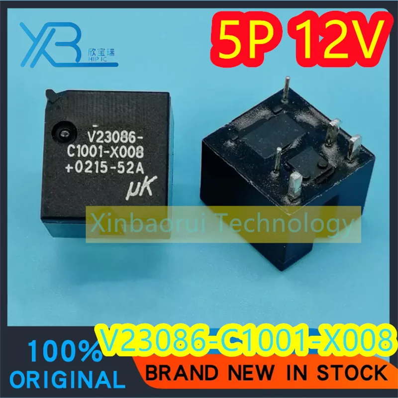 

(5/30pieces) V23086-C1001-X008 Car steering lock can not open key relay 12V 5 feet 100% new original electronics