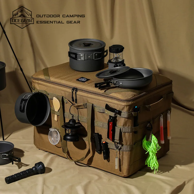 

94L Outdoor Camping Waterproof Travel Storage Box Multi-functional Folding Storage Bag