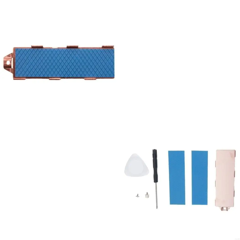 

462E Instants Mounts M.2 NVMe Heat Spreader Metal Cooling Systems Extended Hardware Lifespans