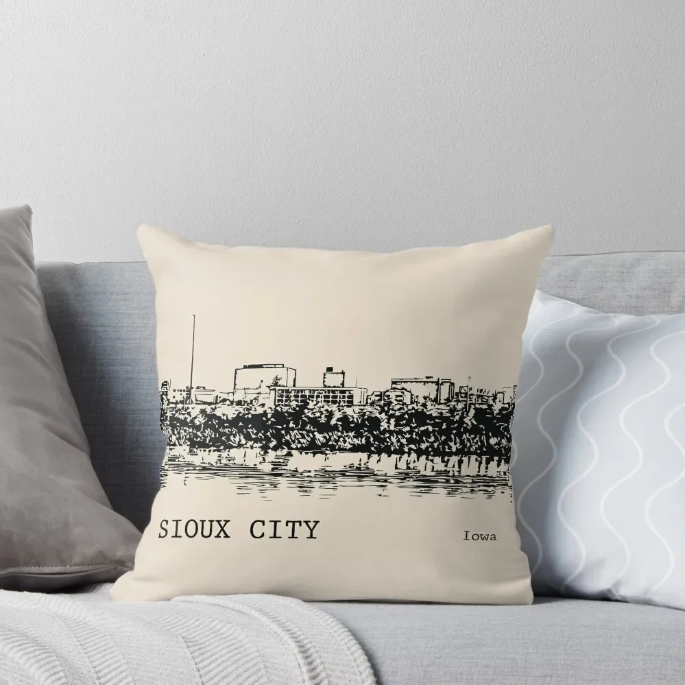 Sioux City Iowa декоративная подушка Рождественская наволочка предметы домашнего декора декоративный чехол для гостиной подушка на заказ