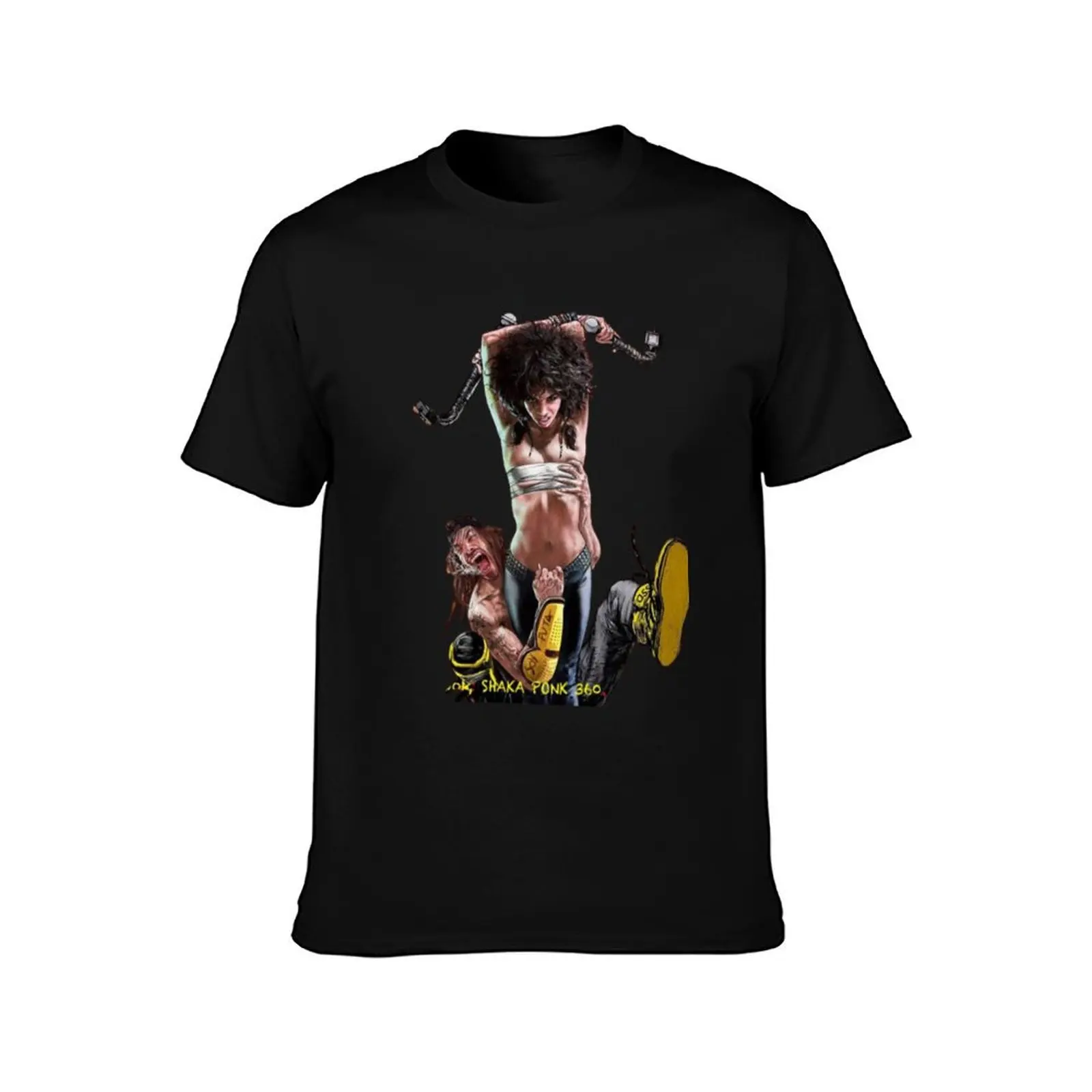 Shaka ponk T-Shirt Summer Casual Cotton Tee Oversized Streetwear Tops Vintage Graphic Print Loose Fit Short Sleeve