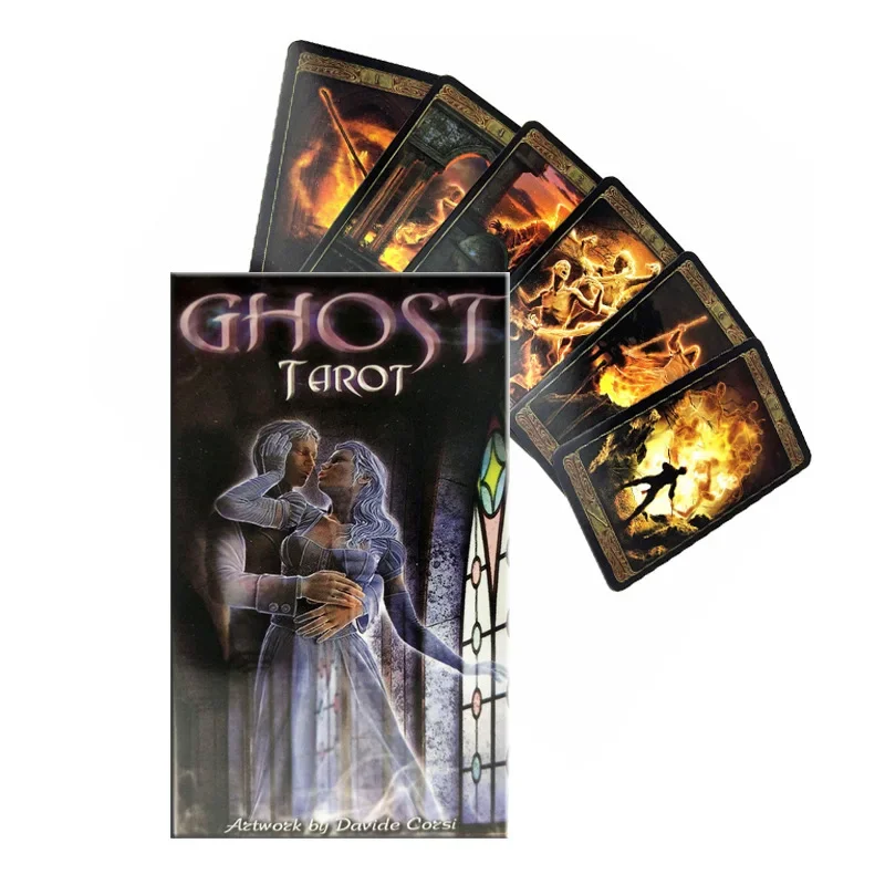 

Ghost Tarot Card English A 78 Oracle Deck PDF Guidance Fate Divination Women Family Party Board Game Cards