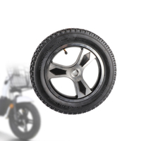 12 1/2x2 1/4 Wheel 12 Inch Wheel Tire Inner Tube Rim Aluminum Hub Set Assembly for Electric Scooters and E-Bike 49cc Motorcycle