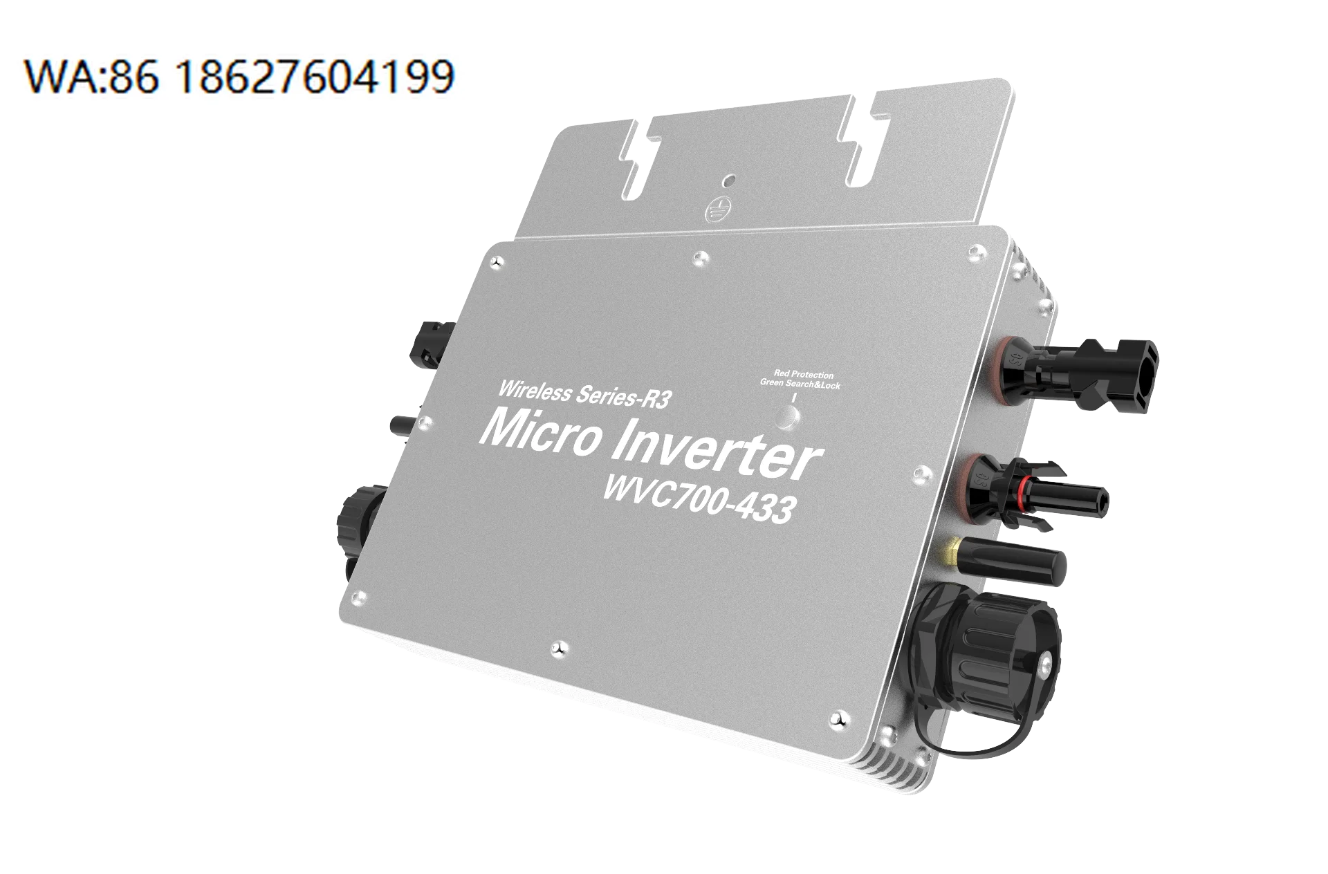 1200W IP65 Waterproof Grid Tie Solar Micro Inverter MPPT Tracking High Efficiency  Balcony PV Power System