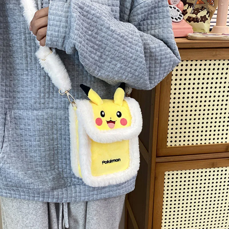 Kawaii Stitch Anime Phone Bags Cartoon Satchel Key Coin Storage Bags Portable Fashion Handbags Exquisite Gifts for Boys Girls