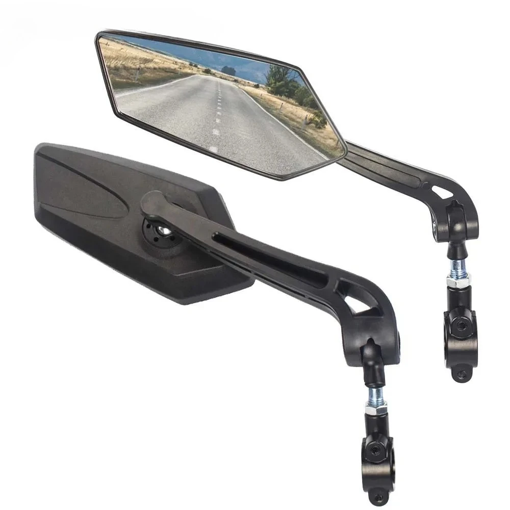 AliExpress Bike Rear View Mirror Reflector Adjustable Rotatable Handlebar Mirror Clear Rearview Electric Scooter Cycling Bicycle Accessorie